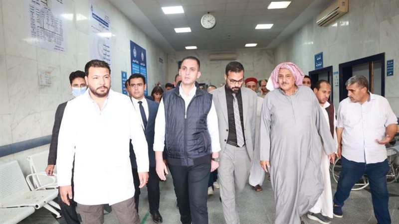 جولة نائب وزير الصحة