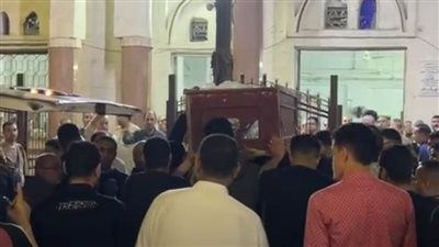 تشييع جثامين سيدتين و4 أبناء ضحايا حريق شقة فى شبرا الخيمة