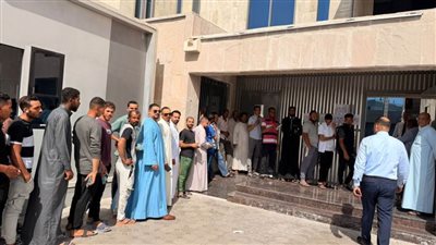 إقبال كثيف على لجان الاقتراع بدبي في انتخابات مجلس النواب للمصريين بالخارج