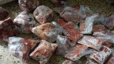 مصادرة 1019 كيلو لحوم ودواجن ورنجة غير صالحة بالغربية
