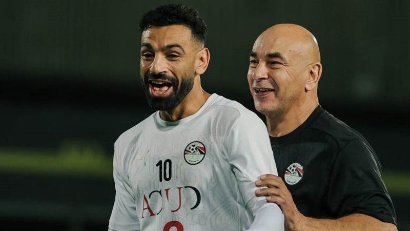 محمد صلاح وحسام حسن