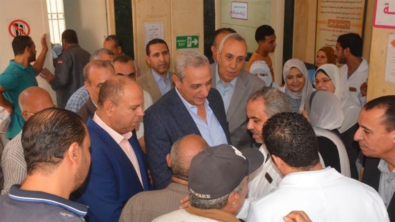 محافظ الغربية خلال