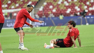 بالصور| تفاصيل مران الأهلي الختامي قبل مواجهة الزمالك في نهائي السوبر