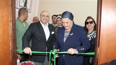 رئيسة القومي للطفولة والأمومة ومحافظ بني سويف يفتتحان فرع المجلس بالمحافظة