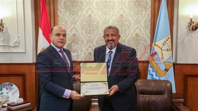 كفر الشيخ تكرم اللواء حسن عبدالغني لجهوده في تطوير منظومة مياه الشرب