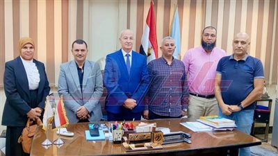 لجنة مختصة من الرقابة والمعايير بوزارة الشباب والرياضة تزور كفر الشيخ