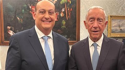 رئيس البرتغال يعرب عن إعجابه وإنبهاره بالمتحف المصري الكبير