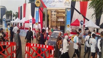 إقبال كبير من الناخبين على لجان التصويت بدائرة الطالبية والعمرانية