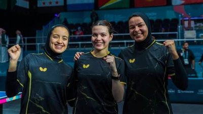 مصر تحرز ذهبية سيدات فرق تنس الطاولة بدورة التضامن الإسلامي