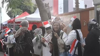 انتظام أعمال التصويت في اليوم الثاني