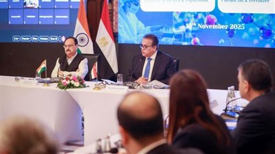 وزير الصحة يشارك نظيره الهندي في مائدة مستديرة لبحث توطين صناعة الدواء واللقاحات