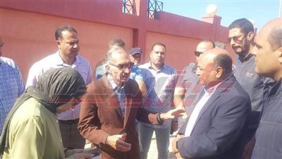 تمهيدًا لافتتاحها.. العضو المنتدب يتفقد محطة رافع الشباسية بكفر الشيخ 