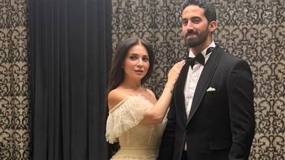 زوج مي عز الدين يحذف صوره مع هيدي كرم 