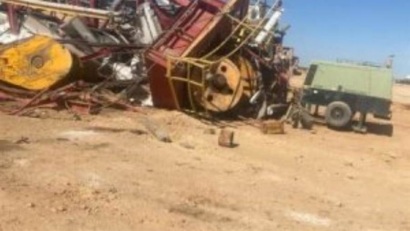 سقوط برج أحد أجهزة