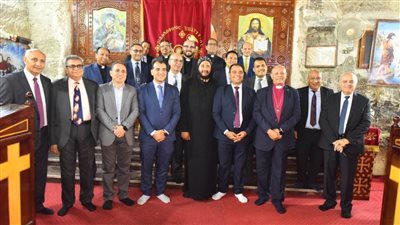 رئيس الطائفة الإنجيلية يشيد بجهود محافظ أسيوط في تطوير مسار العائلة المقدسة