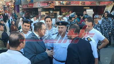  مدير أمن كفر الشيخ يقود حملة مكبرة لإزالة الإشغالات بعاصمة المحافظة