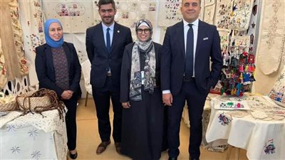 شباب جهاز تنمية المشروعات يشاركون في الصالون الدولي للصناعات التقليدية بالجزائر