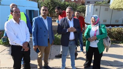 بالصور.. رئيس مياه الغربية يراجع مشروعات حيوية ومحطات استراتيجية بكفر الزيات