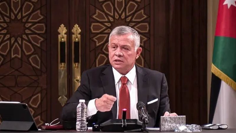 عاهل الأردن الملك