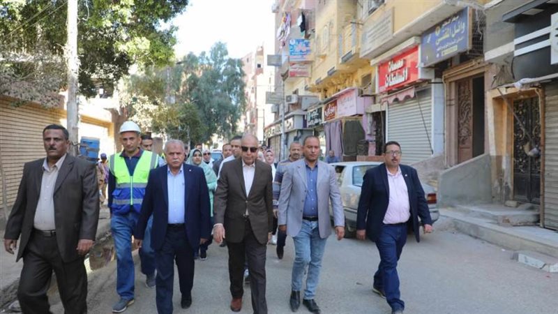 محافظ المنيا بتفقد