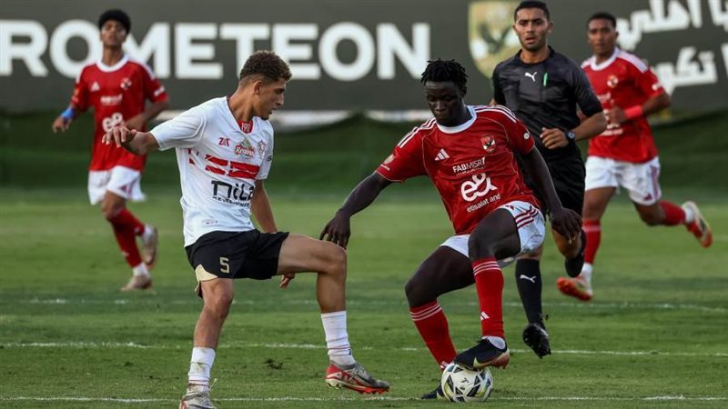 جانب من المباراة