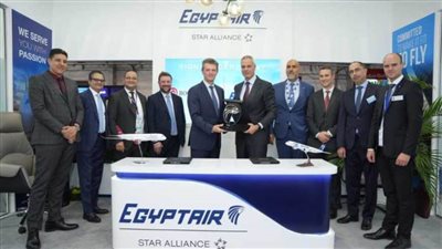 مصر للطيران توقع اتفاقية بيع وإعادة استئجار 3 طائرات أيرباص A350-900 مع BOC Aviation