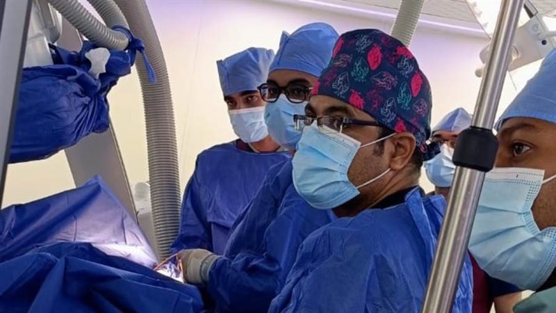 خلال الجراحة