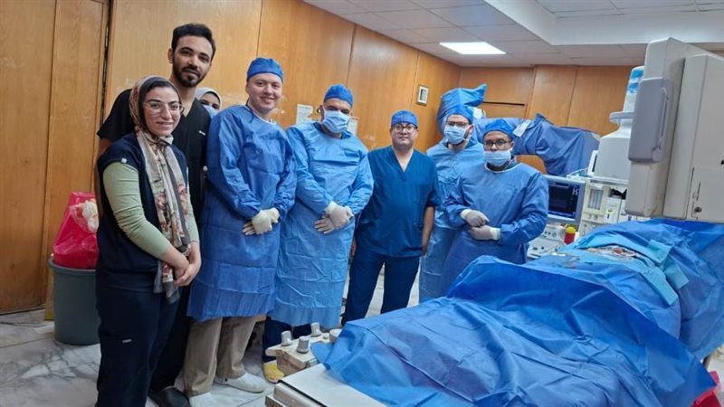 الفريق الطبى