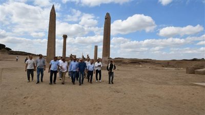 الكشف عن 225 تمثالًا من الأوشابتي الخاصة بالملك شوشنق الثالث بـ