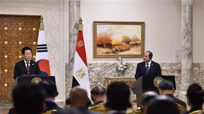 رئيس كوريا الجنوبية: التعاون مع مصر وثيق ويقوم على الاحترام المتبادل