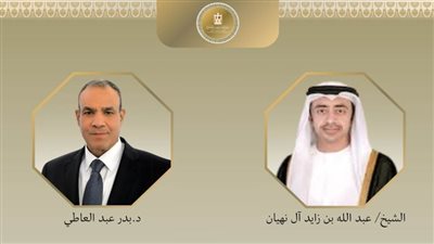 اتصال هاتفي بين وزير الخارجية ونظيره الإماراتي