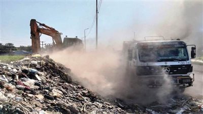 محافظ أسوان: رفع 120 طن مخلفات من المحطة الوسيطة بكوم أمبو