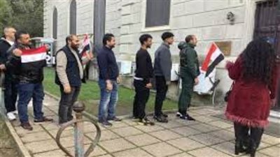 إقبال الجالية المصرية بإيطاليا للتصويت في اليوم الثاني بانتخابات مجلس النواب