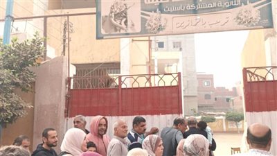 توافد المواطنين على اللجان في أول أيام انتخابات مجلس النواب بالقليوبية 