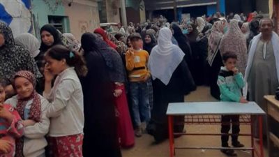 السيدات يتصدرن المشهد بانتخابات مجلس النواب فى لجان القليوبية