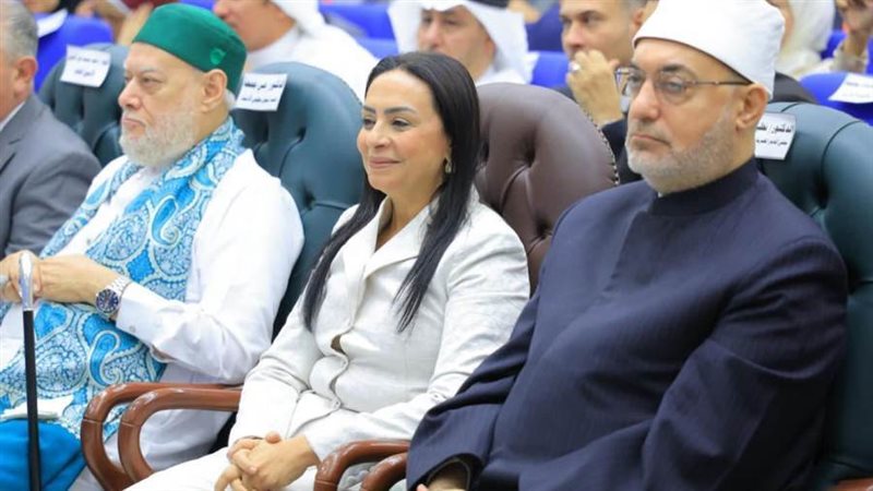 وزيرة التضامن خلال