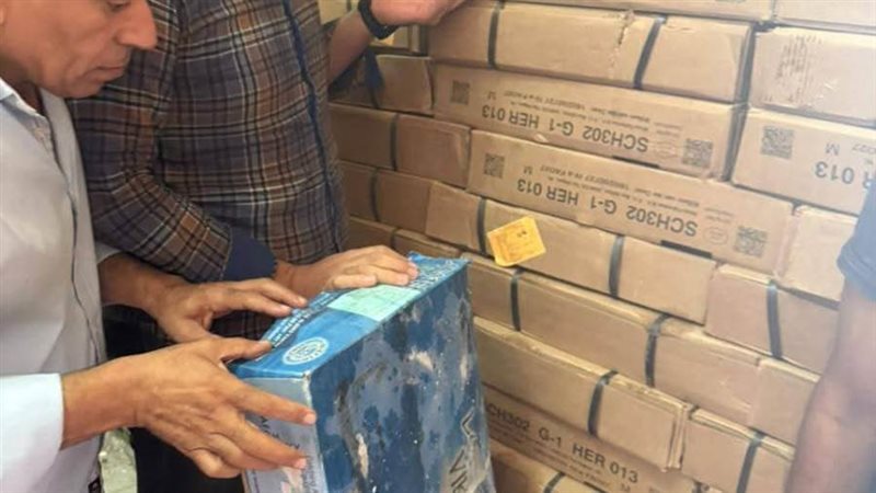 جانب من الحملات والمضبوطات