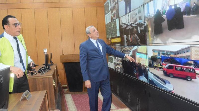 محافظ الغربية خلال