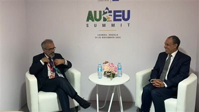 وزير الخارجية يلتقى مع نظيره البرتغالى على هامش أعمال القمة الأفريقية الأوروبية