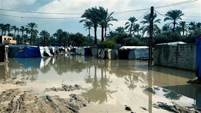 اللجنة الدولية للإنقاذ تحذر من مخاطر الشتاء على الفلسطينيين في غزة