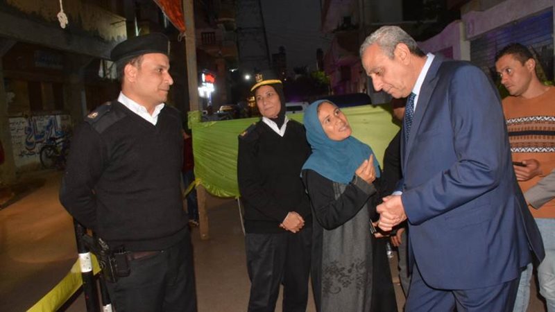 محافظ الغربية خلال