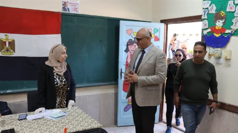 محافظ القليوبية يتفقد