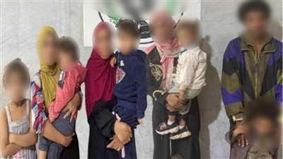  ضبط 14 متهمًا لاستغلال الأطفال في التسول بالجيزة 