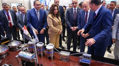 د.منال عوض تفتتح معرض مشروعات برنامج التنمية المحلية بصعيد مصر