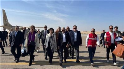محافظ شمال سيناء يستقبل المفوضة الأوروبية للمساواة وإدارة الأزمات في زيارة للعريش