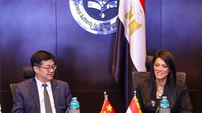 وزيرة التخطيط تبحث مع رئيس بنك التصدير والاستيراد الصيني سبل زيادة الأستثمارات 