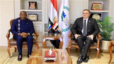 رئيس التنظيم والإدارة يستقبل وزير الإدارة السيراليوني لبحث نقل الخبرات الإدارية المصرية