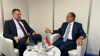  وزير الخارجية يبحث تعزيز العلاقات الثنائية مع نظيره في 