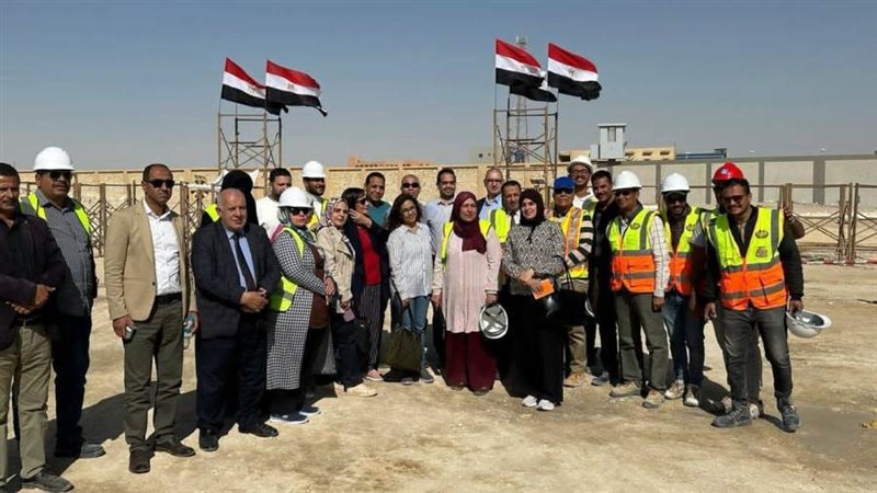 العمل بمحطة معالجة