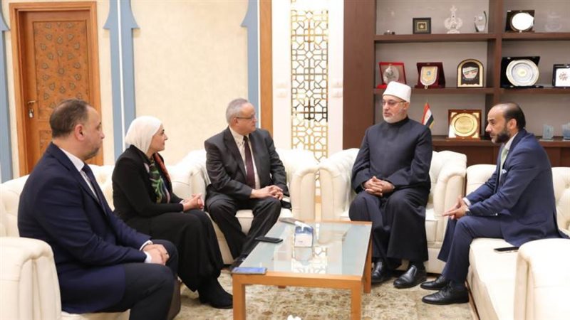 مفتي الجمهورية يستقبل